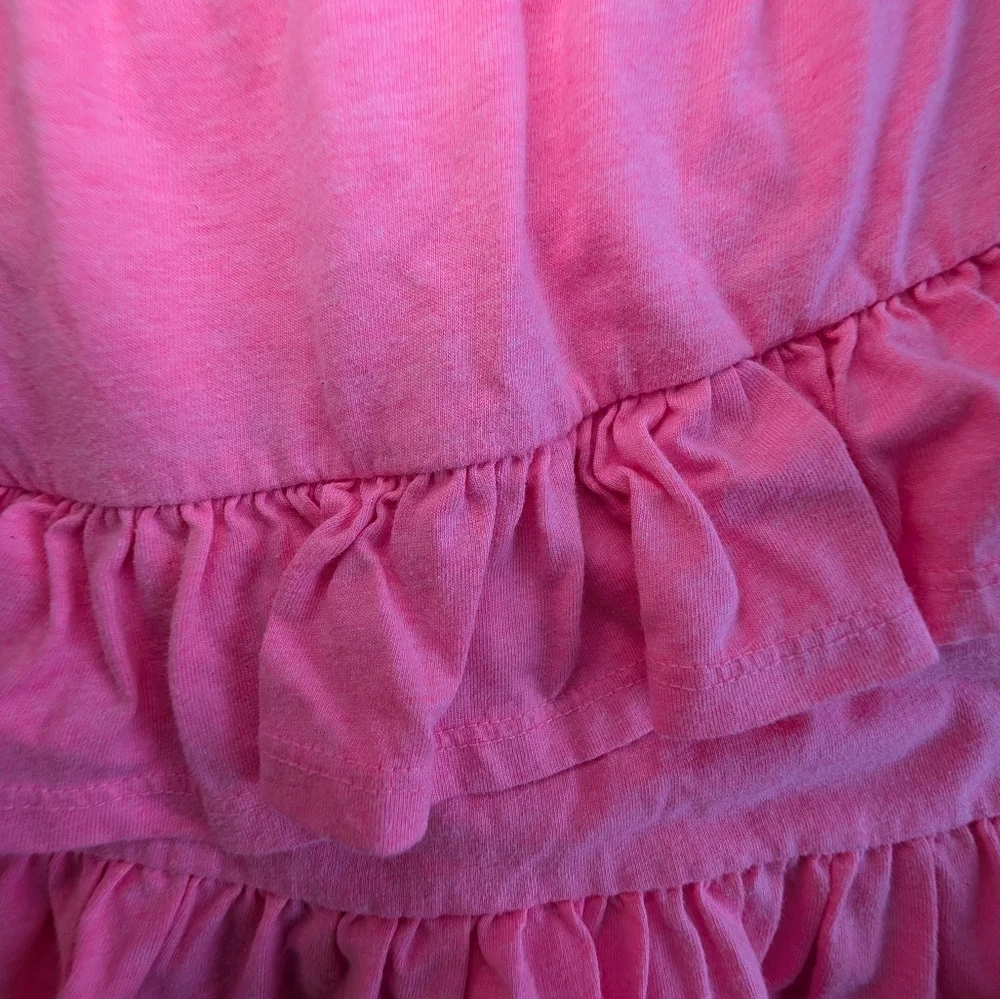 Carter's Girls Chic Pink Ruffled Mini Skort Cotton Size 6/6X